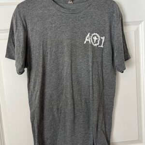 AO1 Short-Sleeve Crewneck T-Shirt - Gray